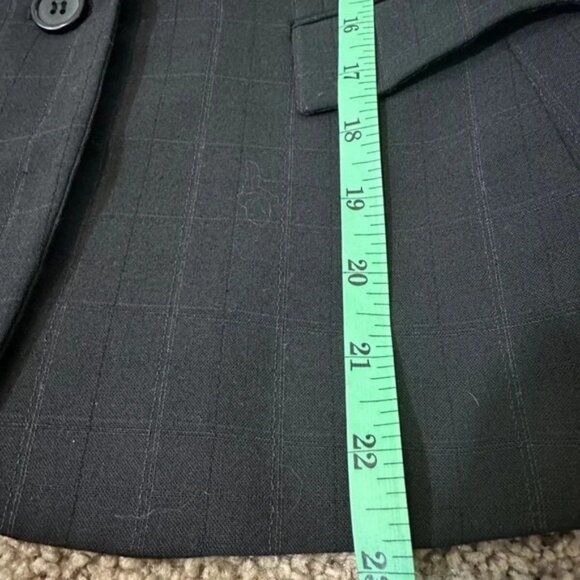 Antonio Melani Black Fitted Blazer Jacket Career Size Small - Picture 8 of 10